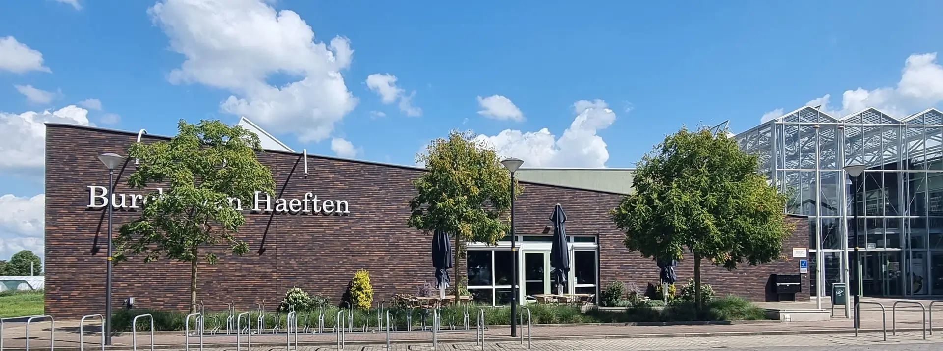 Het Kulturhus Burcht van Haeften in Haaften